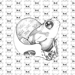 Pop Manga: Cute and Creepy Coloring Book in de groep Creëren & Hobby / Boeken / Kleurboeken voor volwassenen bij Voorcrea (112447)