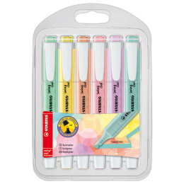 Swing Cool Pastel 6-pack in de groep Pennen / Labelen en kantoor / Markeerstiften bij Voorcrea (112495)