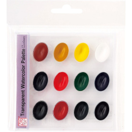 Watercolor System x 12 in de groep Kunstenaarsmateriaal / Kunstenaarsverf / Aquarelverf / Aquarelverf in napje bij Voorcrea (112512)