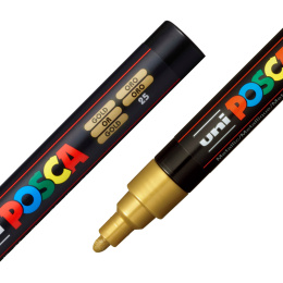 Posca PC-5M Metallic Colours 8-set in de groep Pennen / Kunstenaarspotloden en -stiften / Illustratiemarkers bij Voorcrea (112630)