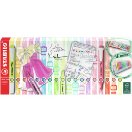 Swing Cool Desk Set 18-pack in de groep Pennen / Labelen en kantoor / Markeerstiften bij Voorcrea (125414)