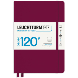 Notebook A5 120g Gelinieerd in de groep Papier & Blokken / Schrijven en noteren / Notitieboeken bij Voorcrea (125483_r)