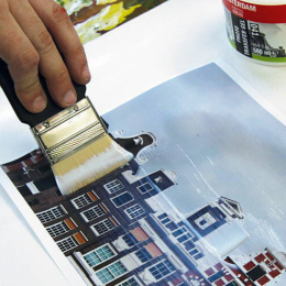 Amsterdam Acrylpenseel 602 - Paddel 2 in de groep Kunstenaarsmateriaal / Penselen / Brede penselen bij Voorcrea (125695)