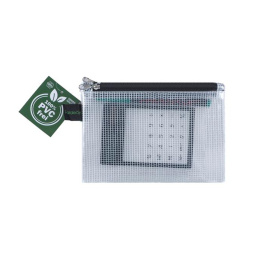Zakje Double-Zip Mesh A6 in de groep Pennen / Accessoires voor pennen / Etuis en hoezen bij Voorcrea (126511)