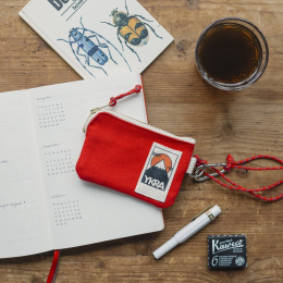 Mini Wallet Etui Rood in de groep Pennen / Accessoires voor pennen / Etuis en hoezen bij Voorcrea (126526)