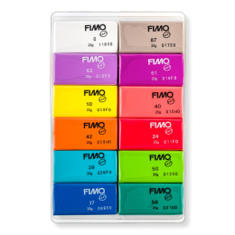 FIMO Soft Modelling Clay 12 x 25 g Brilliant colours in de groep Creëren & Hobby / Creëren / Modelleren bij Voorcrea (126650)