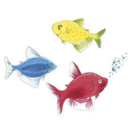 Ciao Set 5+1 Brights in de groep Pennen / Kunstenaarspotloden en -stiften / Illustratiemarkers bij Voorcrea (126812)