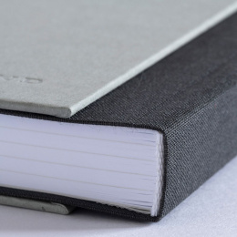 Notitieboek Hard Cover Grey in de groep Papier & Blokken / Schrijven en noteren / Notitieboeken bij Voorcrea (127210)