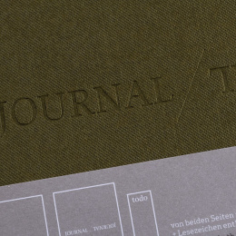 Journal Notitieboek Soft Cover Olive in de groep Papier & Blokken / Schrijven en noteren / Notitieboeken bij Voorcrea (127215)