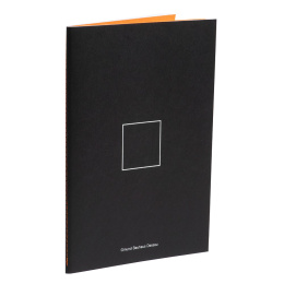 Bauhaus Dessau Opschrijfboekje Square/Orange in de groep Papier & Blokken / Schrijven en noteren / Schrijfblokken en schriften bij Voorcrea (127242)