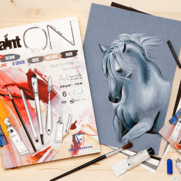 Paint'ON Multi-Techniques Assorted A4 in de groep Papier & Blokken / Tekenblokken / Acrylblokken bij Voorcrea (127413)