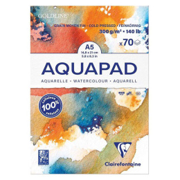 Aquapad aquarelblok 300g A5 in de groep Papier & Blokken / Tekenblokken / Aquarelblokken bij Voorcrea (127419)