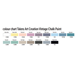 Vintage Chalk Paint 100 ml in de groep Creëren & Hobby / Verf / Hobbyverf bij Voorcrea (127563_r)
