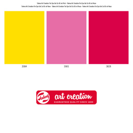 Tie Dye Set 3 x 85 ml Pink in de groep Creëren & Hobby / Verf / Textielverf en Textielstiften bij Voorcrea (127713)