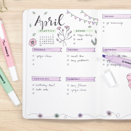 Swing Cool Pastel 8 pcs in de groep Pennen / Labelen en kantoor / Markeerstiften bij Voorcrea (127786)