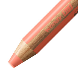 Woody 3-in-1 Colouring Pencils Pastel 6-set + sharpener in de groep Kids / Kinderpotloden en -stiften / Kleurpotloden voor kinderen bij Voorcrea (127789)