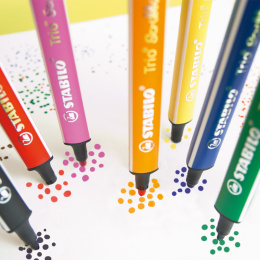 Trio Scribbi Viltstiften 14 pcs in de groep Kids / Kinderpotloden en -stiften / Viltstiften voor kinderen bij Voorcrea (127798)