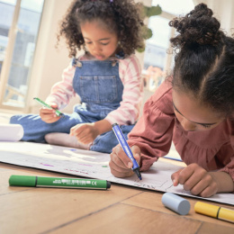 Trio Scribbi Viltstiften 14 pcs in de groep Kids / Kinderpotloden en -stiften / Viltstiften voor kinderen bij Voorcrea (127798)