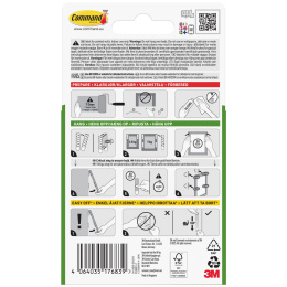 Command Hanging Strips Large in de groep Creëren & Hobby / Organiseren / Lijsten / Ophangsysteem voor lijsten bij Voorcrea (127889)
