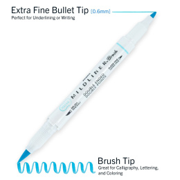 Mildliner Brush Nr2 10-pack in de groep Pennen / Kunstenaarspotloden en -stiften / Brushpennen bij Voorcrea (127932)