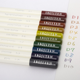 Pencil Irojiten set Rainforest in de groep Pennen / Kunstenaarspotloden en -stiften / Kleurpotloden bij Voorcrea (128101)