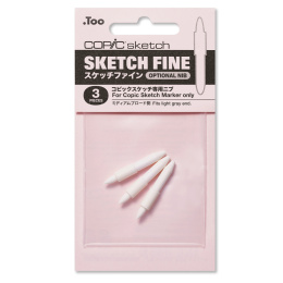 Sketch Tip Fine 3-pack in de groep Pennen / Accessoires voor pennen / Toebehoren en reserveonderdelen bij Voorcrea (128148)