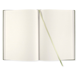 Notebook A4 Gelinieerd Khaki Green in de groep Papier & Blokken / Schrijven en noteren / Notitieboeken bij Voorcrea (128465)