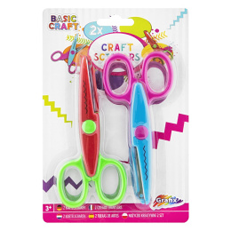 Kartelscharen 2-set in de groep Kids / Leuk en leerzaam / Scharen voor kinderen bij Voorcrea (128492)