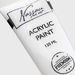 Acrylverf 120 ml 6-set Basic in de groep Kunstenaarsmateriaal / Kunstenaarsverf / Acrylverf bij Voorcrea (128548)