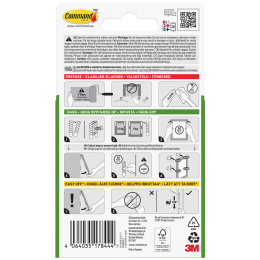 Command Hanging Strips Narrow in de groep Creëren & Hobby / Organiseren / Lijsten / Ophangsysteem voor lijsten bij Voorcrea (128610)