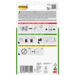 Command Hanging Hook Jumbo in de groep Creëren & Hobby / Organiseren / Lijsten / Ophangsysteem voor lijsten bij Voorcrea (128613)