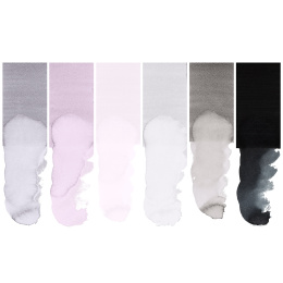 Goldfaber Aqua Dual Marker 6-set Shades of grey in de groep Pennen / Kunstenaarspotloden en -stiften / Illustratiemarkers bij Voorcrea (128729)