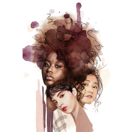 Goldfaber Aqua Dual Marker 6-set Portrait in de groep Pennen / Kunstenaarspotloden en -stiften / Illustratiemarkers bij Voorcrea (128730)