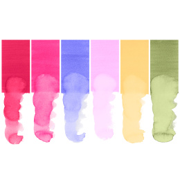 Goldfaber Aqua Dual Marker 6-set Flowers in de groep Pennen / Kunstenaarspotloden en -stiften / Illustratiemarkers bij Voorcrea (128734)