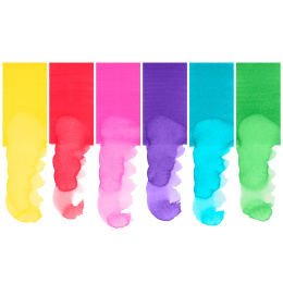 Goldfaber Aqua Dual Marker 6-set Candy shop in de groep Pennen / Kunstenaarspotloden en -stiften / Illustratiemarkers bij Voorcrea (128735)