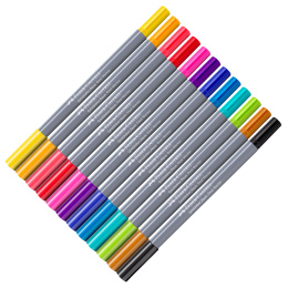 Goldfaber Aqua Dual Marker 12-set in de groep Pennen / Kunstenaarspotloden en -stiften / Illustratiemarkers bij Voorcrea (128737)