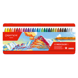 Neocolor I Pastelkrijt 30-set in de groep Kunstenaarsmateriaal / Krijt en potloden / Pastelkrijt bij Voorcrea (128890)