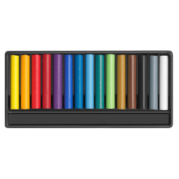 Swisscolor Aquarelle Pastelkrijt 15-set in de groep Kunstenaarsmateriaal / Krijt en potloden / Pastelkrijt bij Voorcrea (128917)