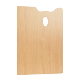 Rechthoekig houten 30 x 40 cm in de groep Kunstenaarsmateriaal / Atelier / Schilderspaletten bij Voorcrea (129182)