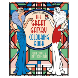 Great Gatsby Colouring Book in de groep Creëren & Hobby / Boeken / Kleurboeken voor volwassenen bij Voorcrea (129245)