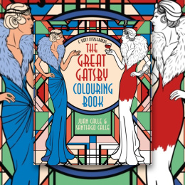 Great Gatsby Colouring Book in de groep Creëren & Hobby / Boeken / Kleurboeken voor volwassenen bij Voorcrea (129245)