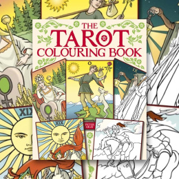 Tarot Colouring Book in de groep Creëren & Hobby / Boeken / Kleurboeken voor volwassenen bij Voorcrea (129247)