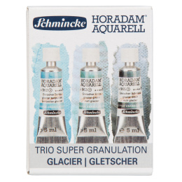 Horadam Super Granulation Set Glacier in de groep Kunstenaarsmateriaal / Kunstenaarsverf / Aquarelverf bij Voorcrea (129299)