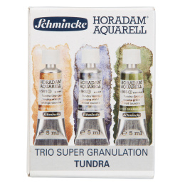 Horadam Super Granulation Set Tundra in de groep Kunstenaarsmateriaal / Kunstenaarsverf / Aquarelverf bij Voorcrea (129301)