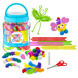 Bucket With Craft in de groep Kids / Leuk en leerzaam / Knutseldozen bij Voorcrea (129323)