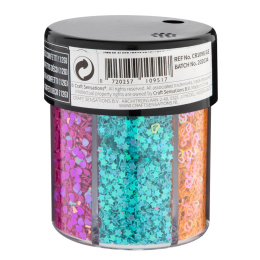 Deco Glitter Confetti in de groep Creëren & Hobby / Creëren / Knutselen en DIY bij Voorcrea (129401)