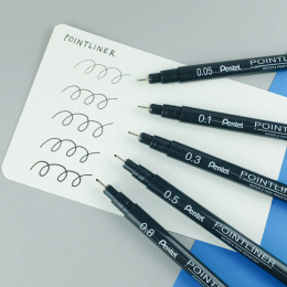 Pointliner 5-set in de groep Pennen / Schrijven / Fineliners bij Voorcrea (129511)