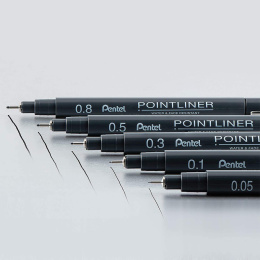 Pointliner 5-set in de groep Pennen / Schrijven / Fineliners bij Voorcrea (129511)