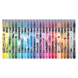 Colorpeps Viltstiften Monster 24-pack in de groep Kids / Kinderpotloden en -stiften / Viltstiften voor kinderen bij Voorcrea (129630)