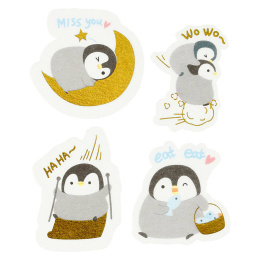 Washi Stickers Pinguïns in de groep Kids / Leuk en leerzaam / Stickers bij Voorcrea (130012)